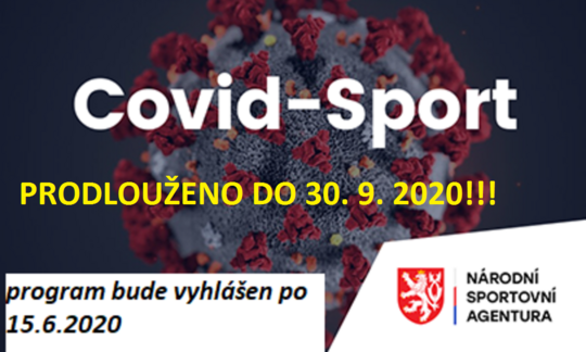 !!!DOTACE COVID SPORT!!!